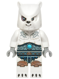 LEGO Minifigure-Ice Bear Warrior 1-Legends of Chima-LOC119-Creative Brick Builders